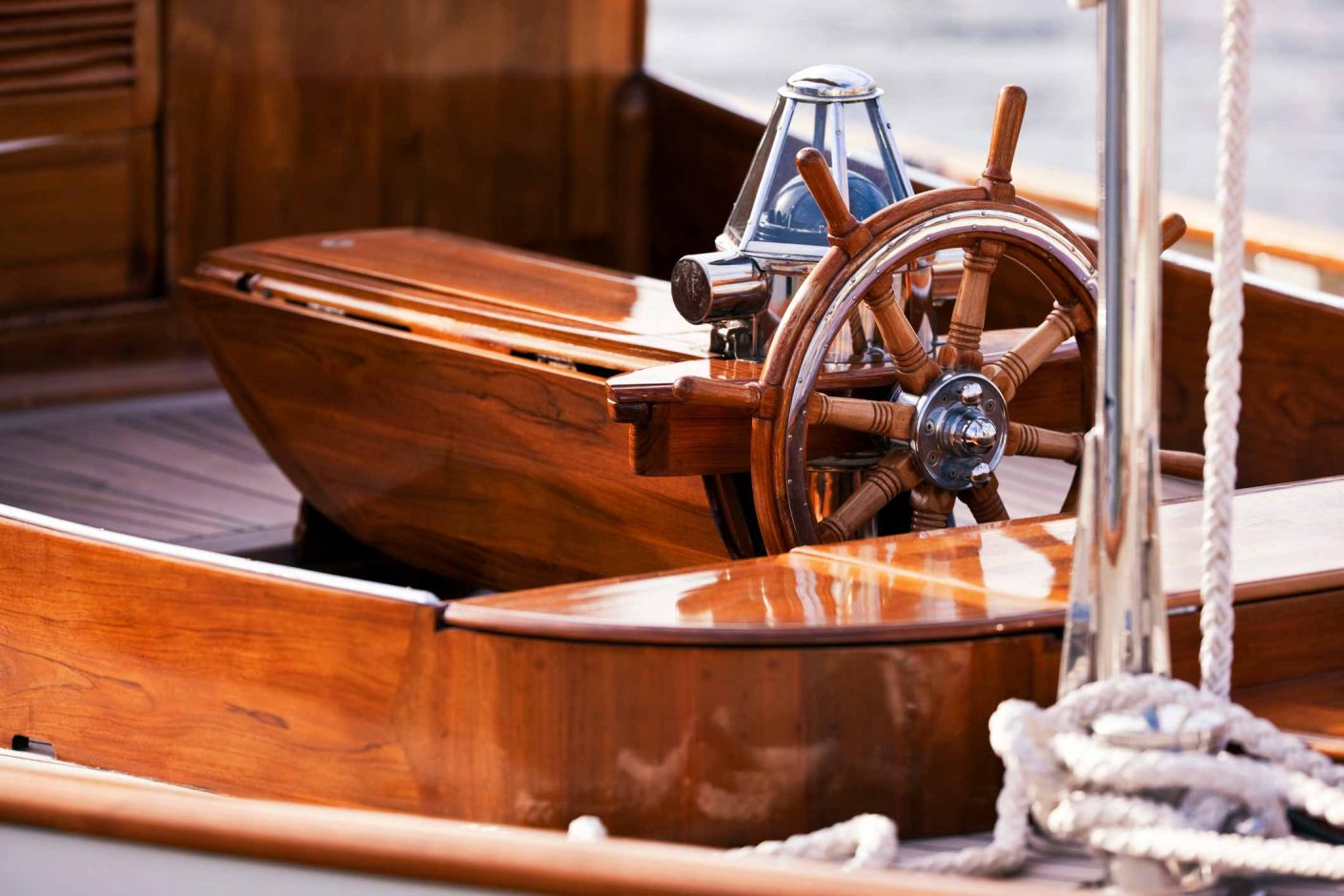 Teak Wooden Yacht Interiors KJ Howells in Poole Dorset